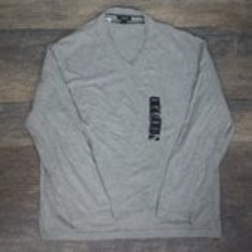 NWOT Grey Mens VNeck Sweater